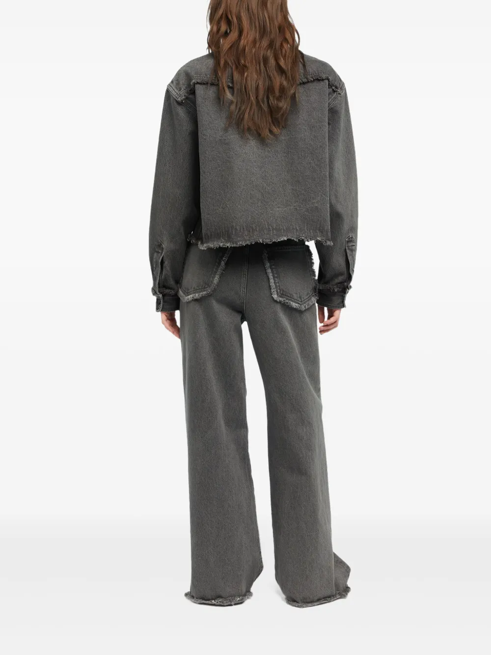 Alanui Denim blouse Grijs