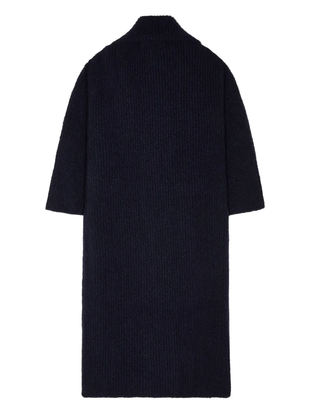 Alanui Finest ribbed coat Blauw