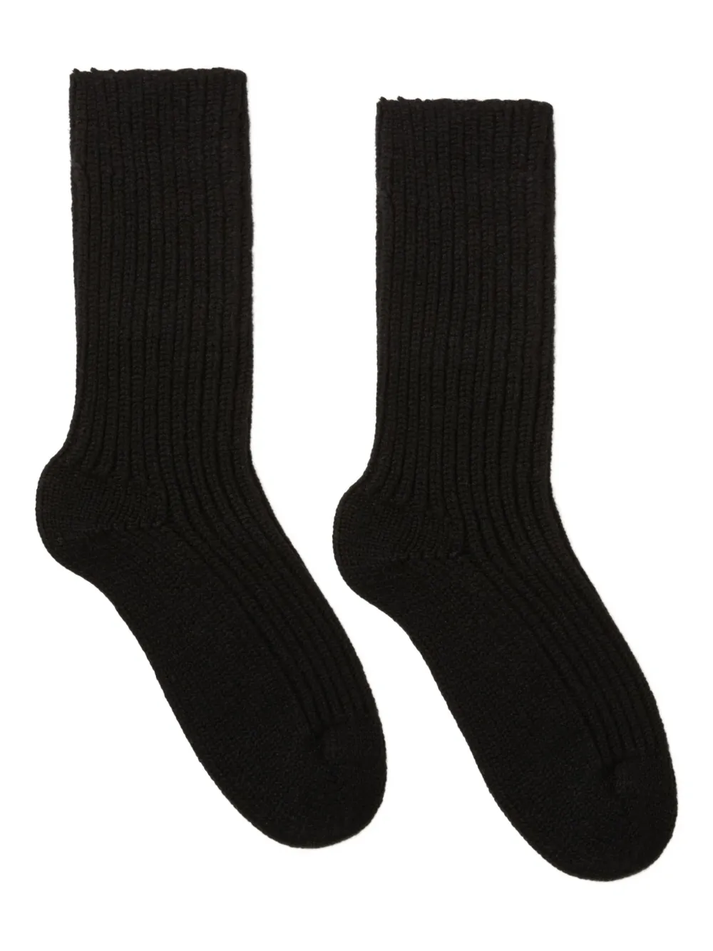 ribbed cashmere socks