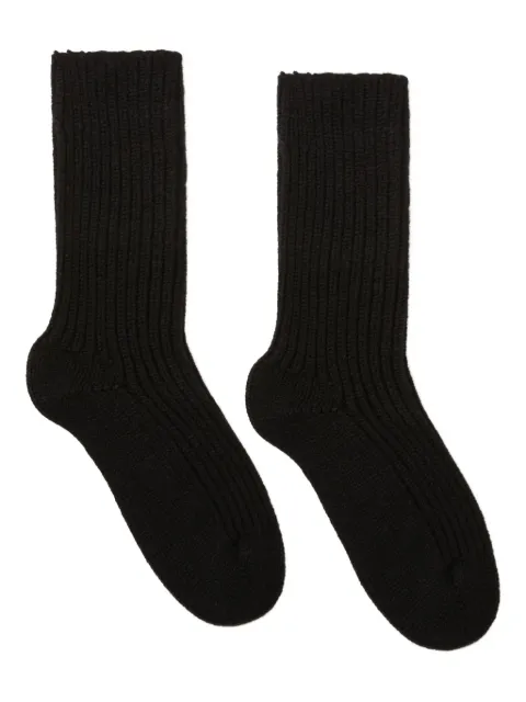 Alanui ribbed cashmere socks