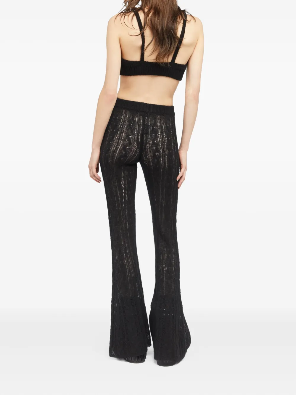 Alanui Desert Drift trousers Zwart