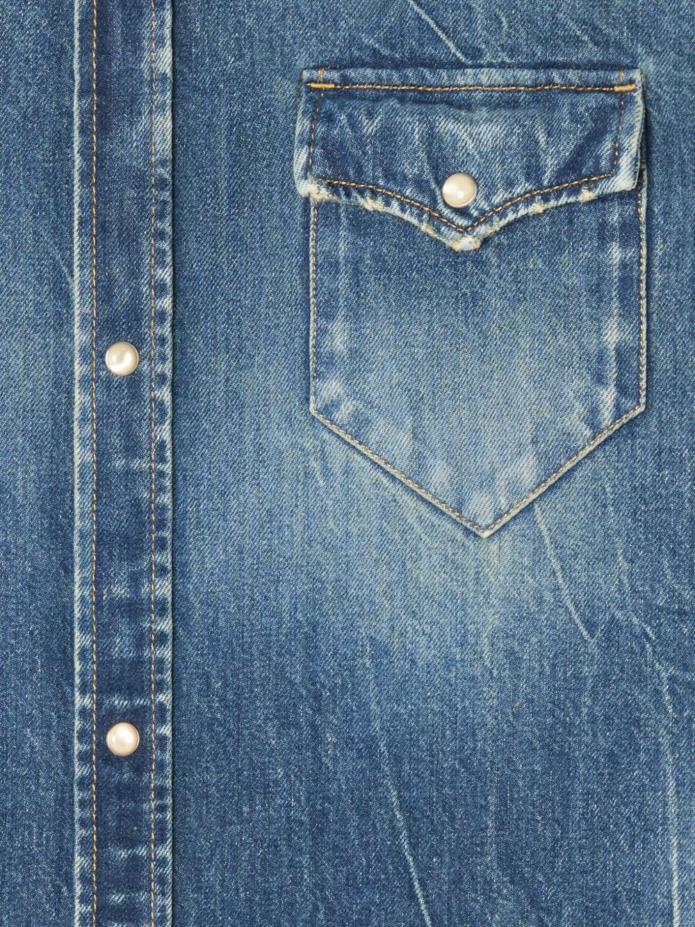 Alanui Denim overhemd Blauw