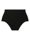 Alanui cashmere-blend shorts - Black