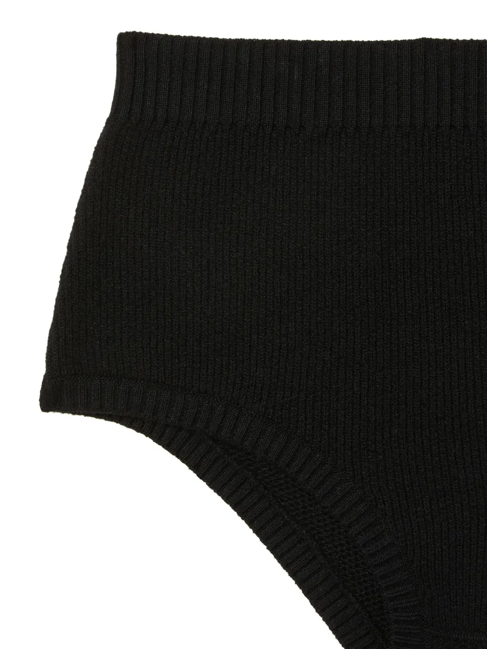 Alanui cashmere-blend shorts Zwart