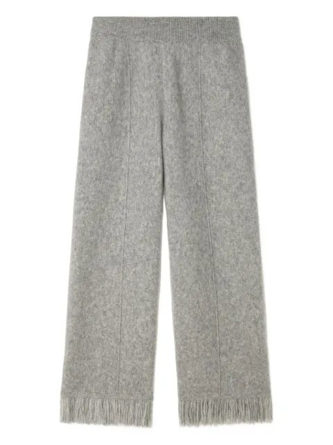 Alanui Finest fringed-hem trousers