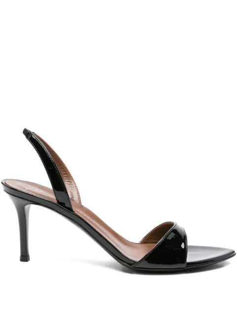Giuseppe Zanotti 75 mm slingback patent leather sandals 
