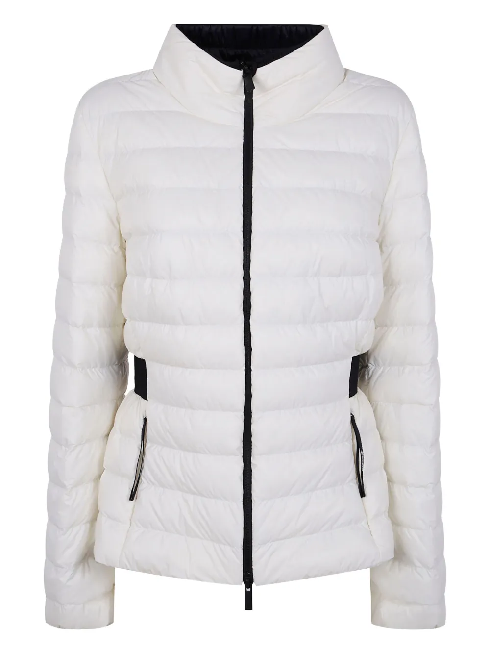 quilted belted jacket