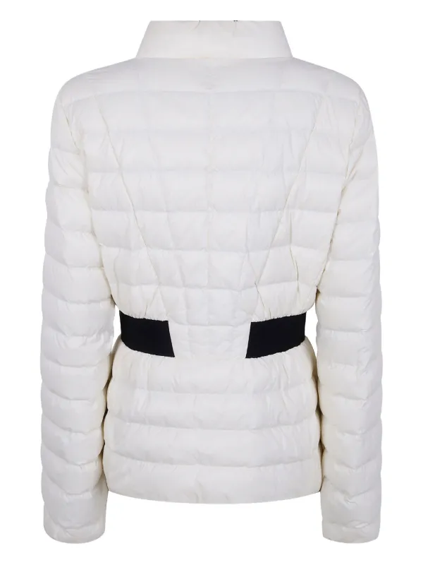 MONCLER ホワイト キルティングジャケット MONCLER ホワイト キルティング ジャケット