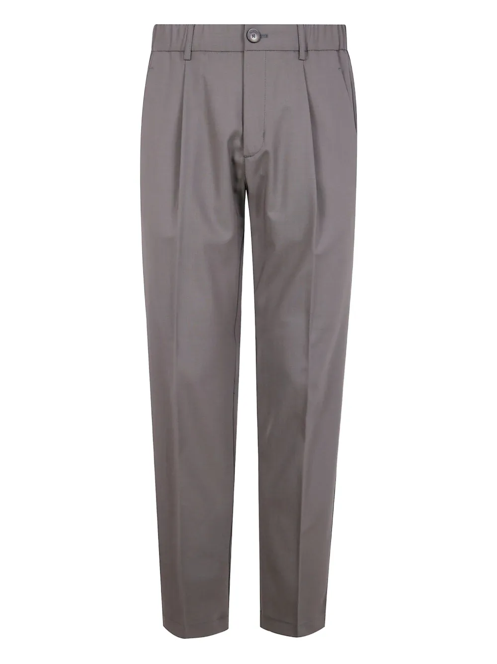 Herno pleated back-pocket trousers Grijs