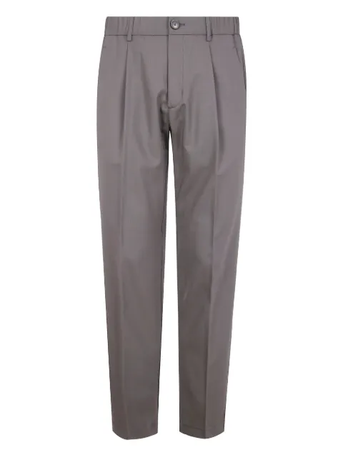 Herno pleated back-pocket trousers