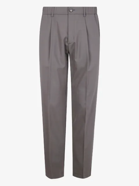 Herno pleated back-pocket trousers