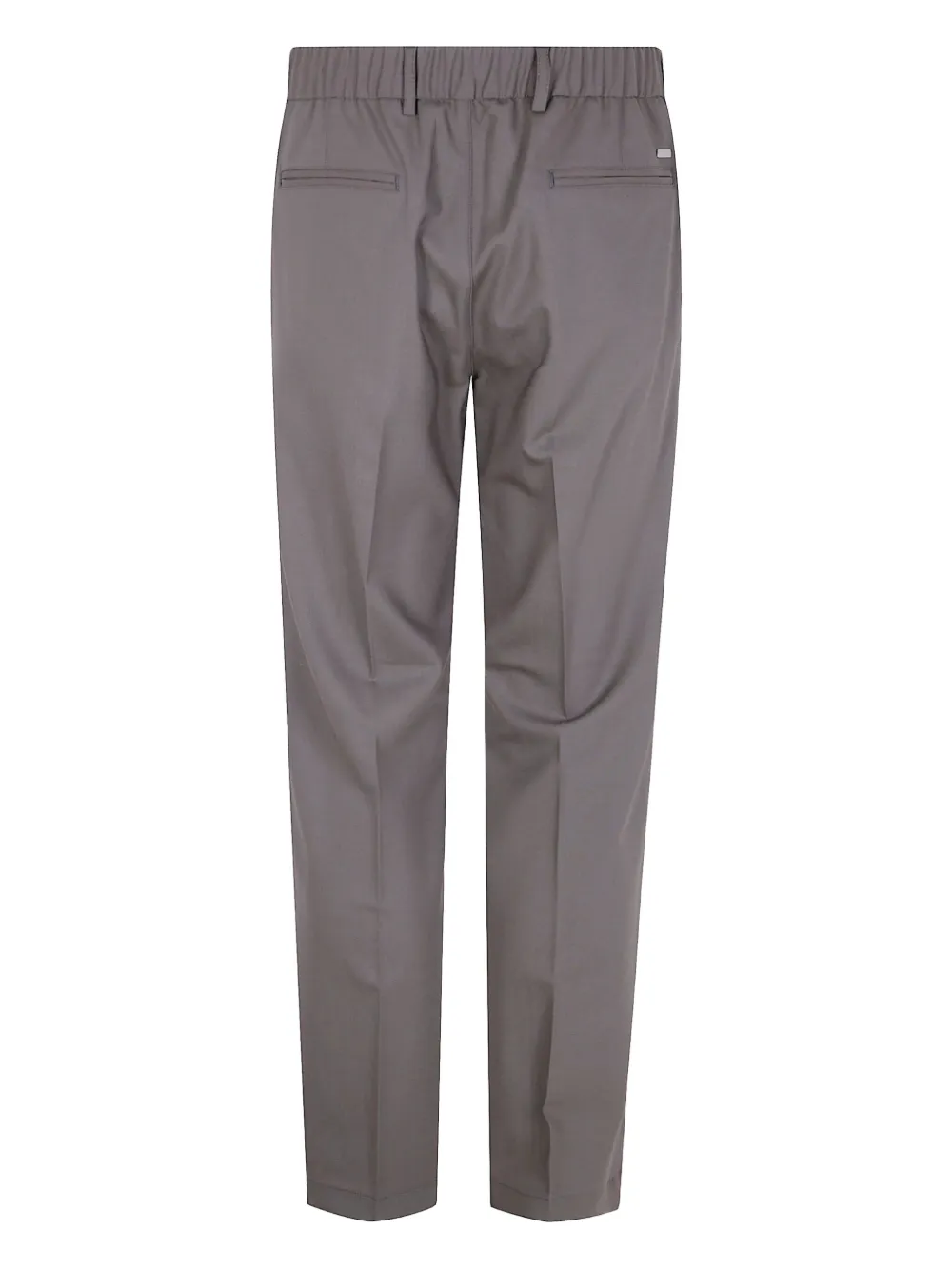 Herno pleated back-pocket trousers Grijs