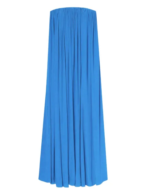 A.L.C. strapless pleated gown
