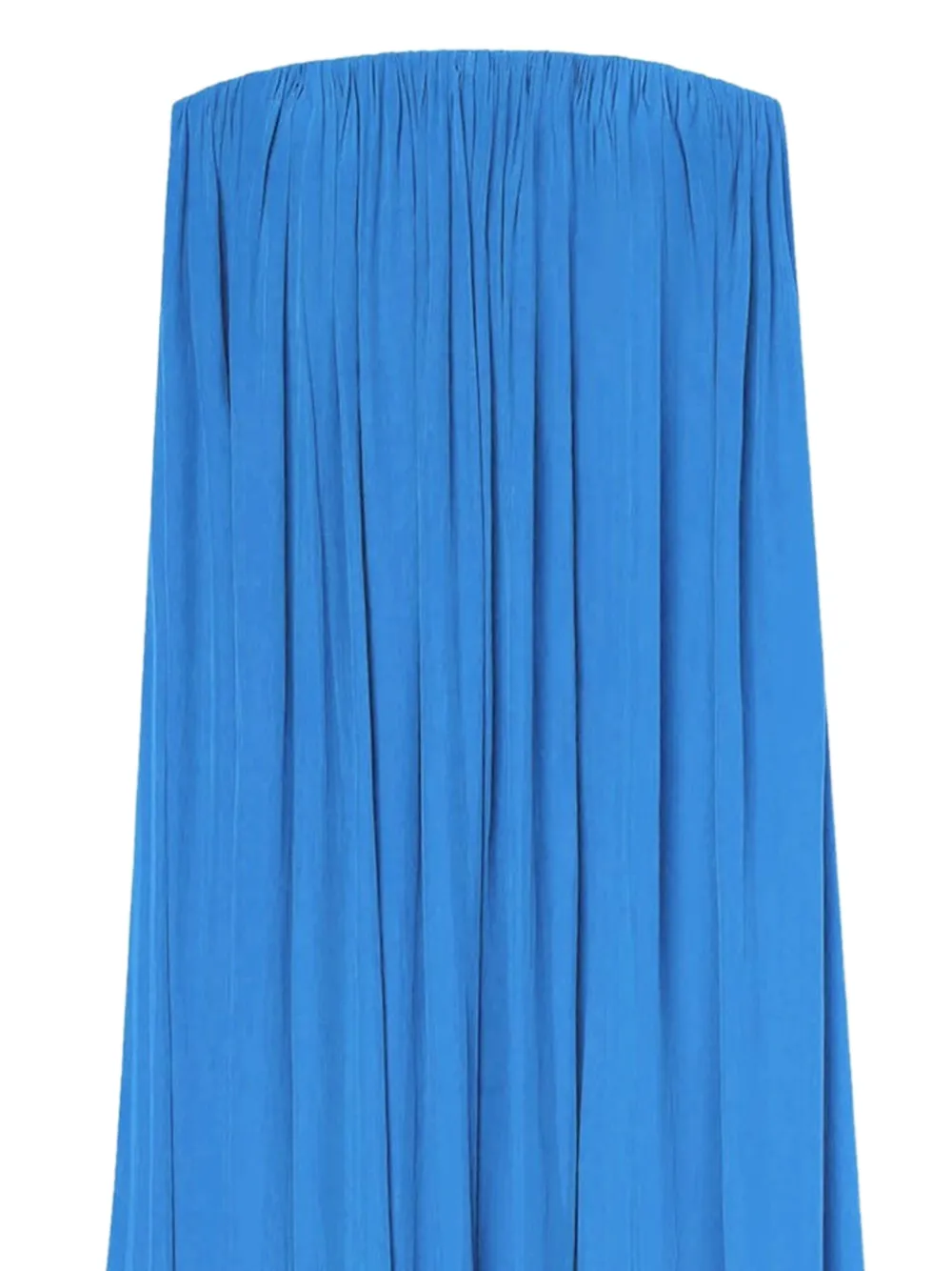 A.L.C. strapless pleated gown - Blauw