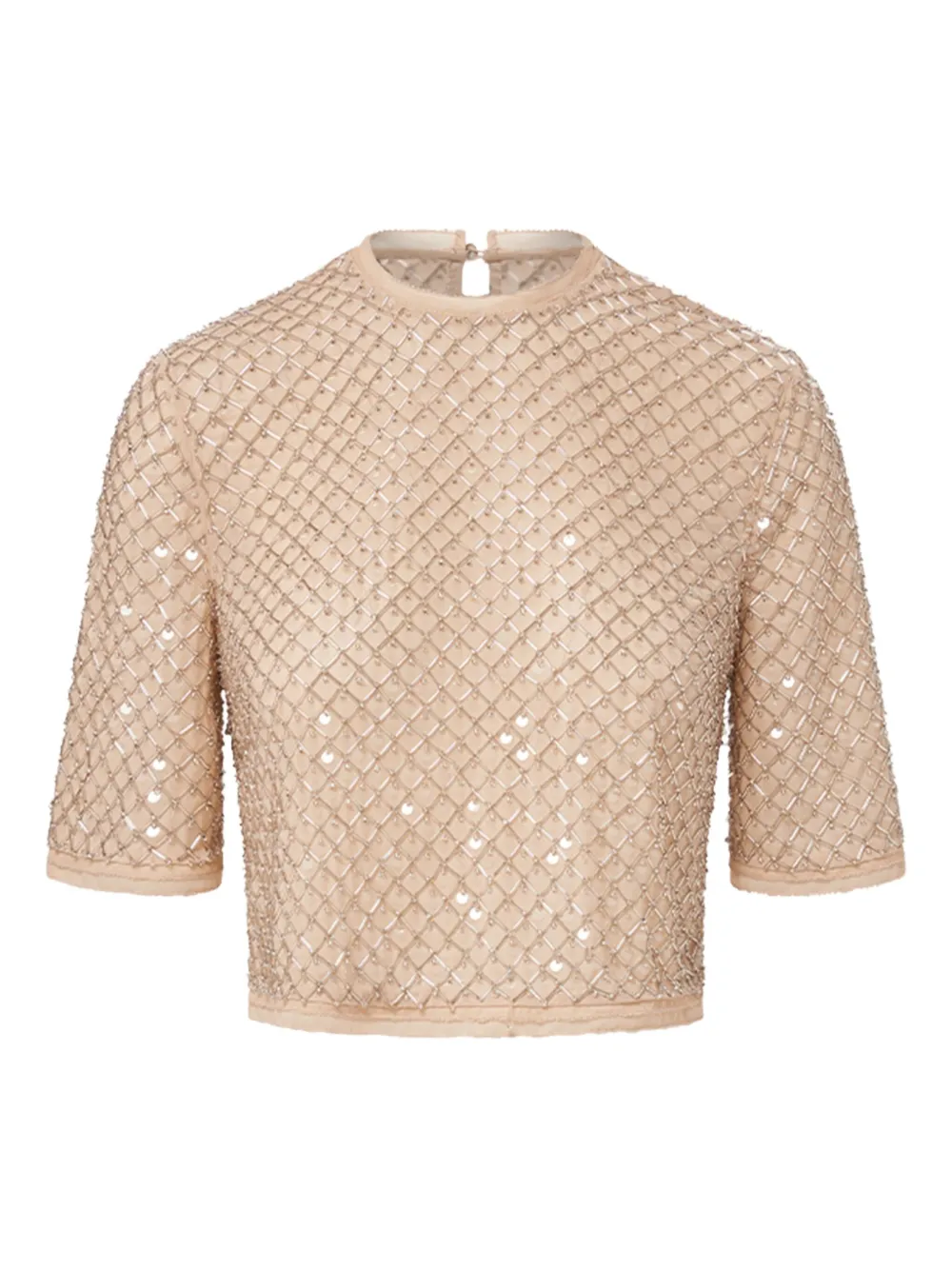 beaded embellished top