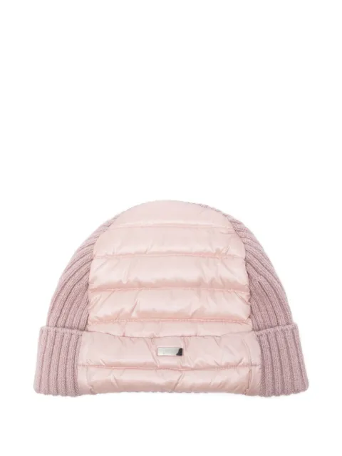 Herno Kids ultralight panelled beanie