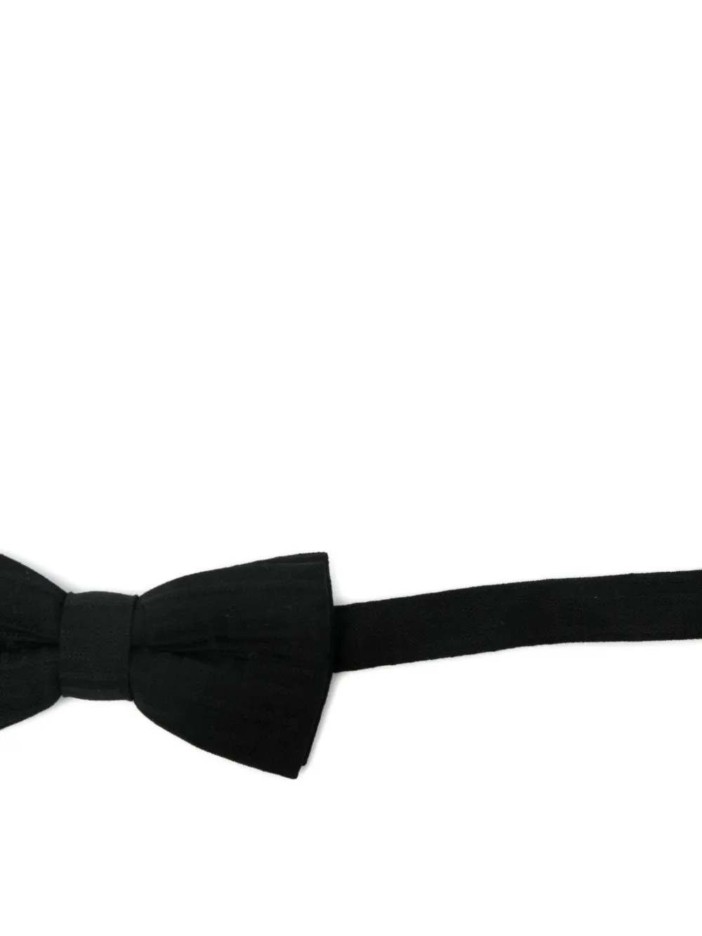 Balmain Kids virgin wool bow tie Zwart