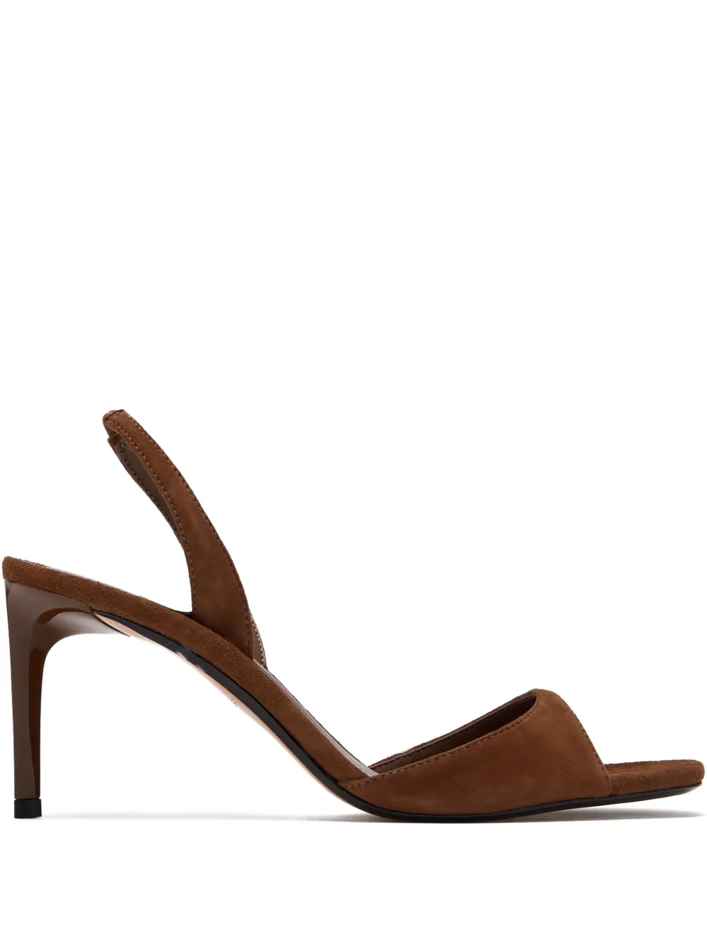 Schutz 80mm slingback sandals Brown