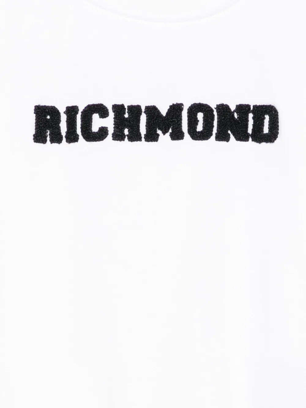 John Richmond Junior embroidered-logo sweatshirt Wit