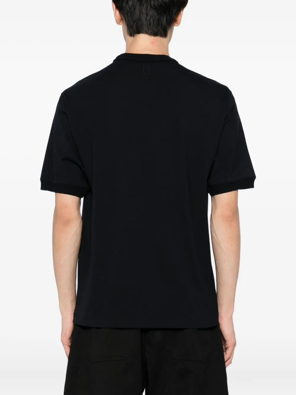 Canali Katoenen T-shirt Blauw
