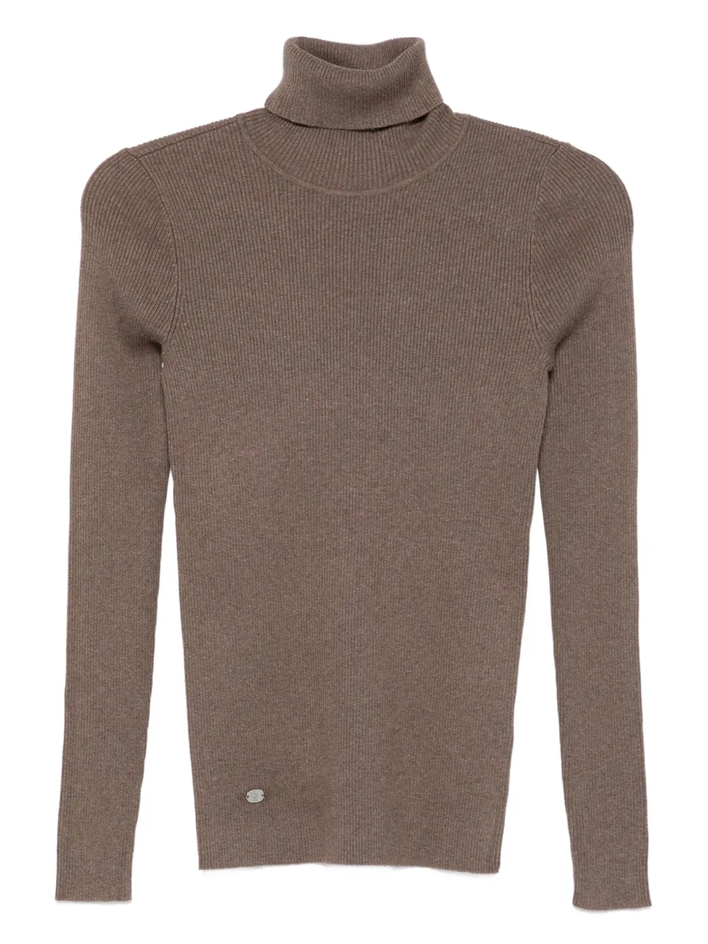 Lauren Ralph Lauren ribbed turtleneck sweater | Neutrals | Image 1