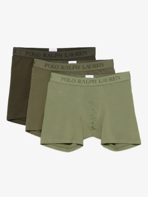 Polo Ralph Lauren logo-waistband boxers (pack of three)