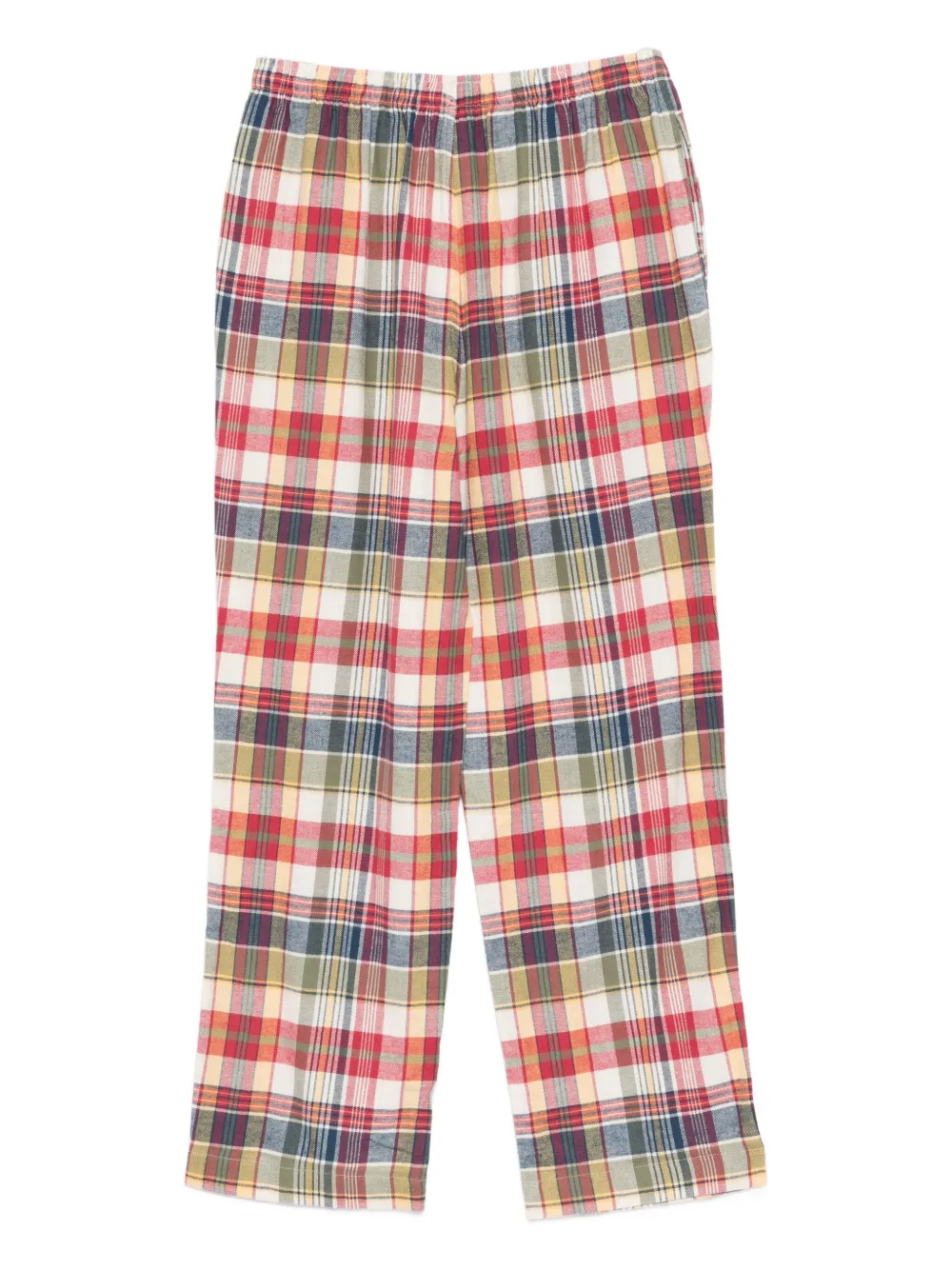 Polo Ralph Lauren Plaid-pattern Pajama Bottoms In Multi