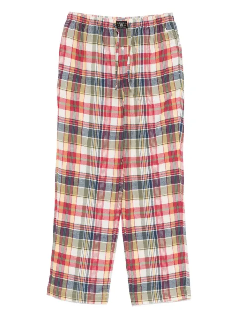 Polo Ralph Lauren plaid-pattern pajama bottoms  