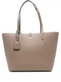 Lauren Ralph Lauren pebble-leather tote bag - Brown