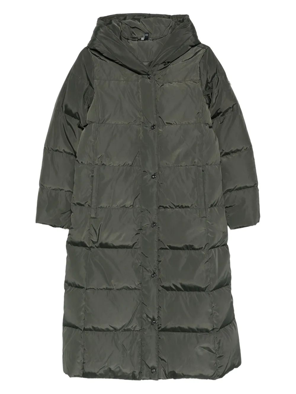 Ralph Lauren Hooded Insulated Coat In Green
