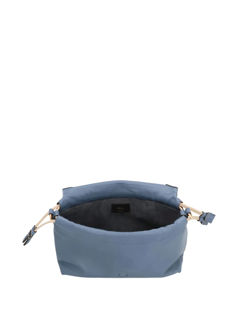 FENDI medium Mamma Baguette leather shoulder bag Blauw