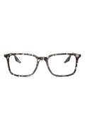 Ray-Ban tortoiseshell-effect square-frames glasses - Brown