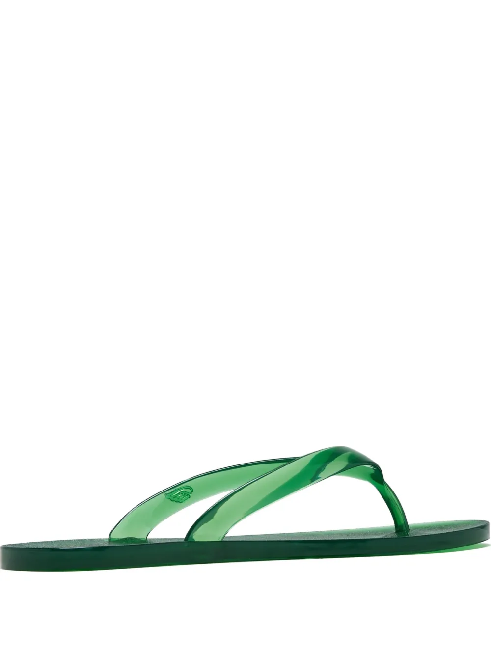 Ancient Greek Sandals T-bar Flip-flops In Green