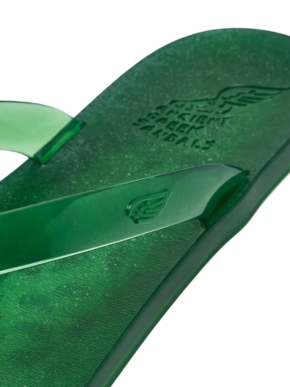 Ancient Greek Sandals T-bar Flip-flops In Green