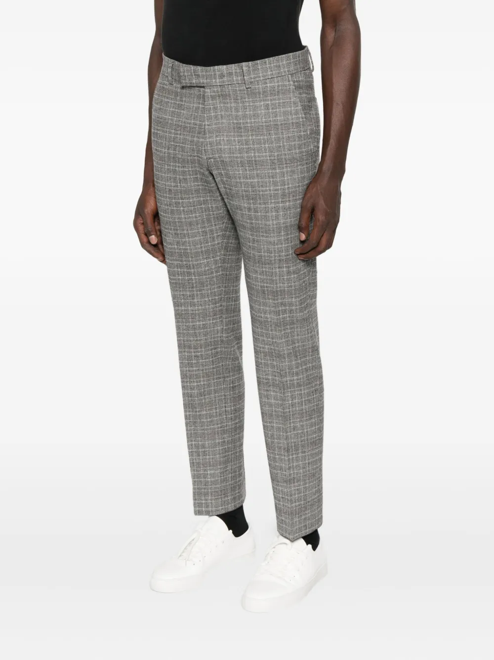 Karl Lagerfeld Geruite broek Grijs