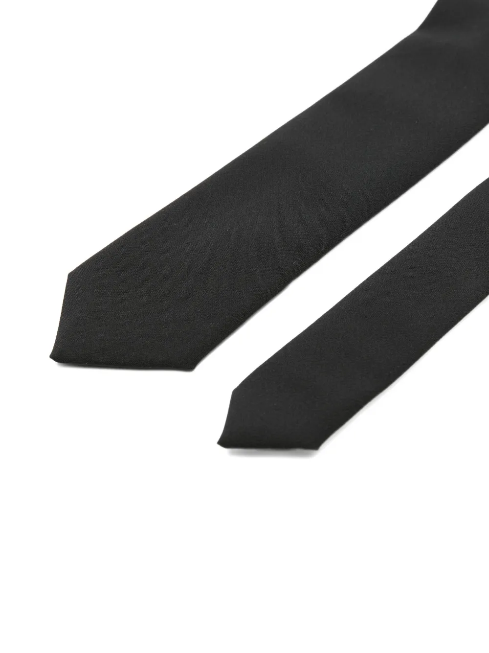 Karl Lagerfeld Stropdas met logopatch - Zwart