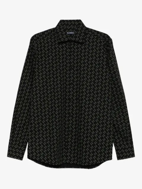 Karl Lagerfeld chemise à motif géométrique