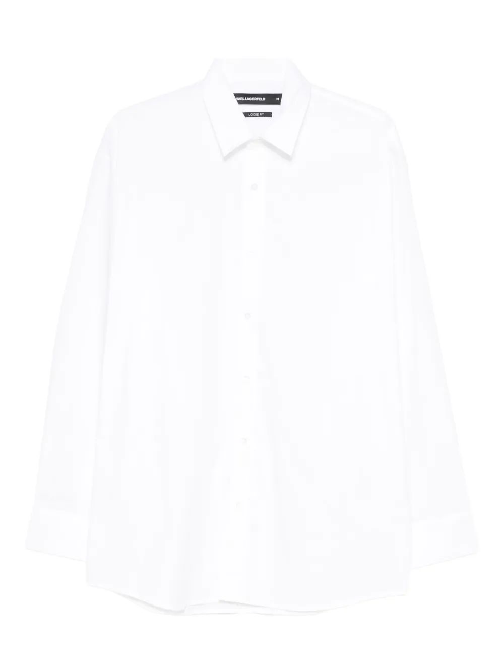 Karl Lagerfeld chemise à patch logo | blanc | Image 1