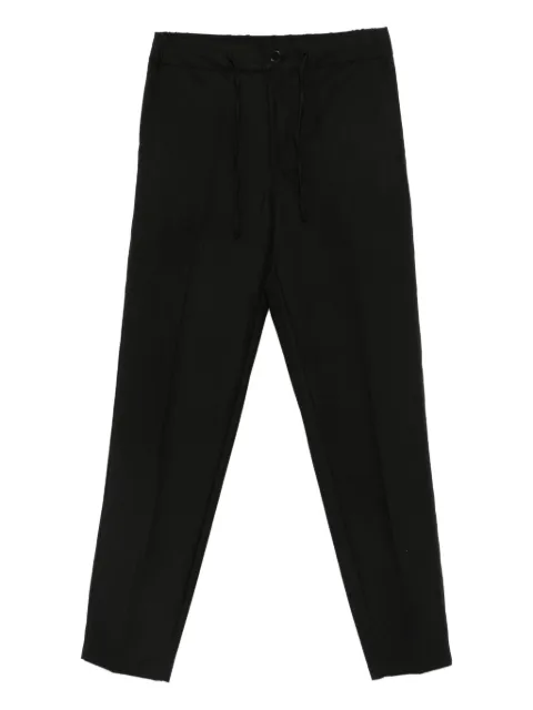 Karl Lagerfeld pantalon droit à lien de resserrage