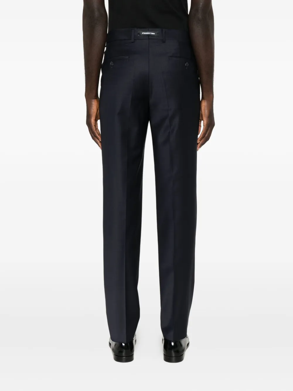 Karl Lagerfeld Broek met zak Blauw