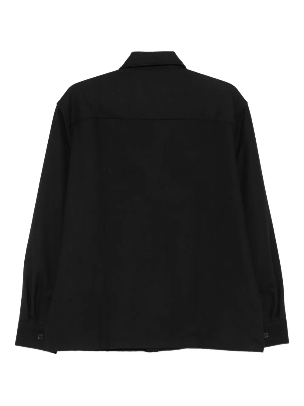 Karl Lagerfeld double-pocket shirt - Zwart