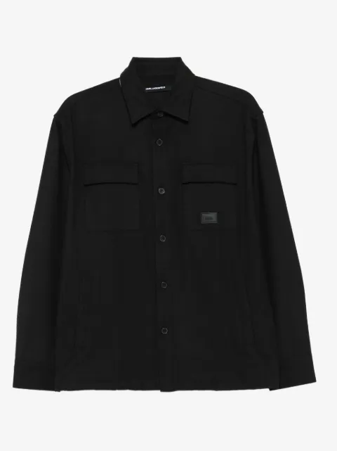 Karl Lagerfeld camisa con doble bolsillo