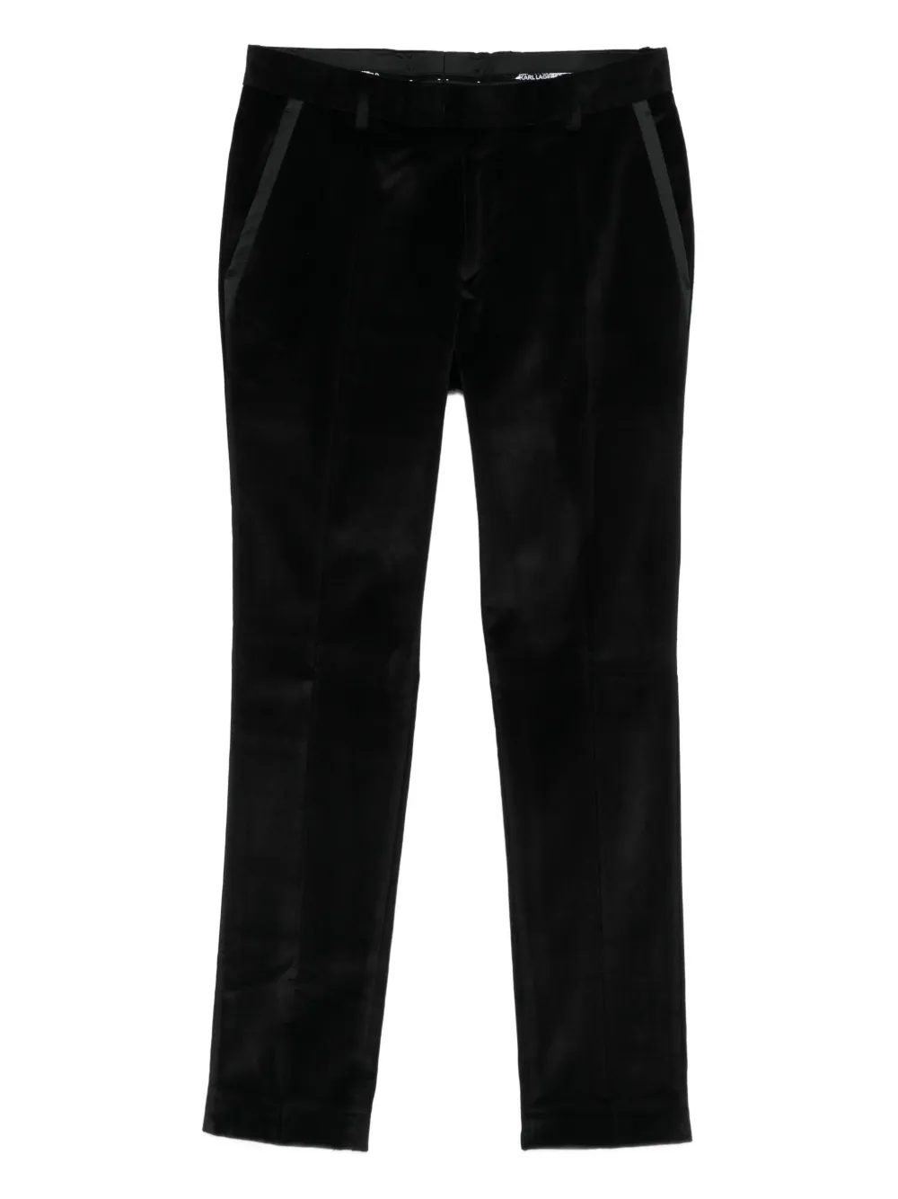Karl Lagerfeld Broek met zijstreep Zwart