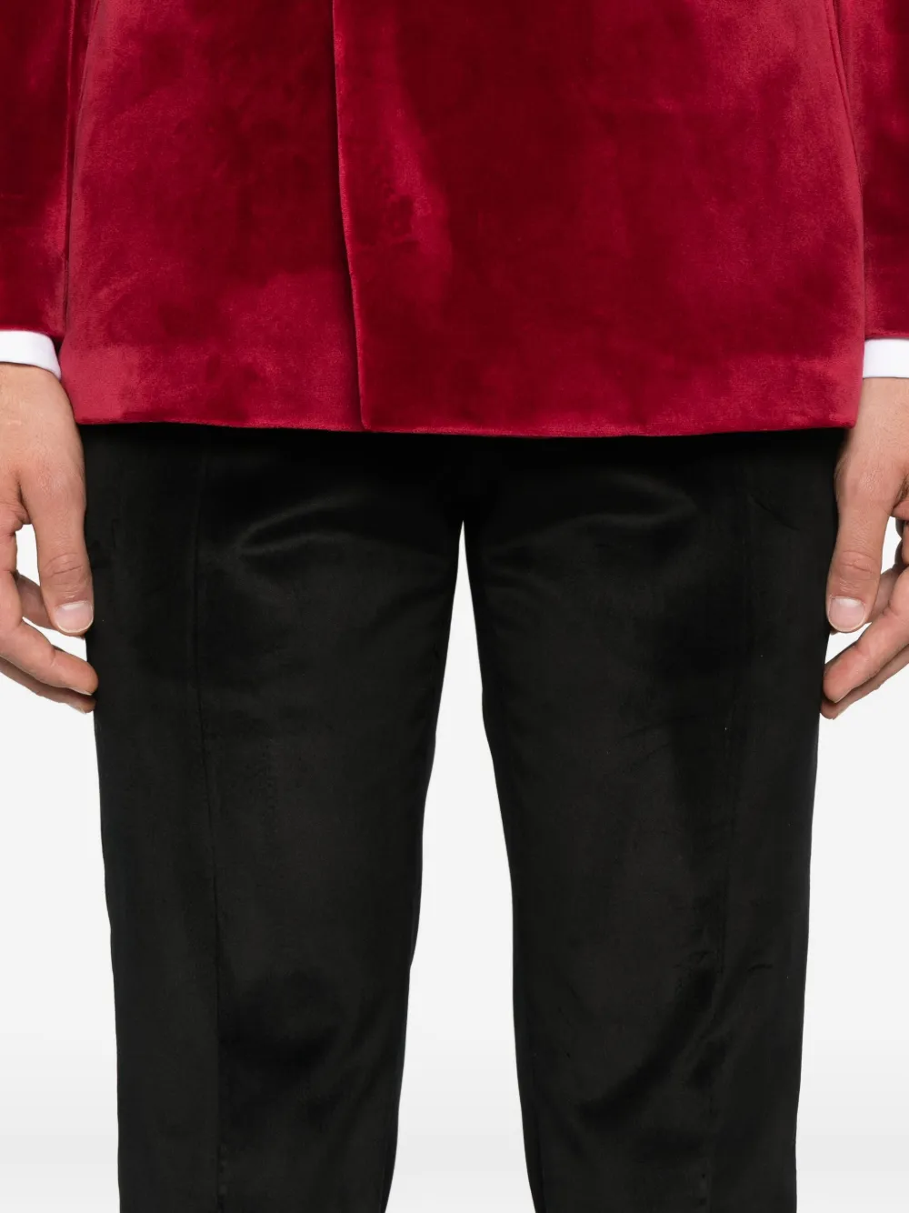 Karl Lagerfeld Broek met zijstreep Zwart