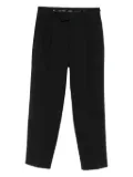 Karl Lagerfeld pleated-front concealed trousers - Black