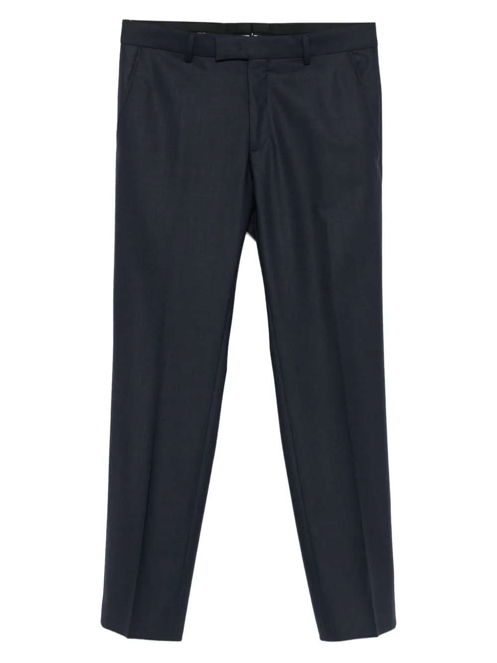 Karl Lagerfeld Pantalon met platte voorkant Blauw
