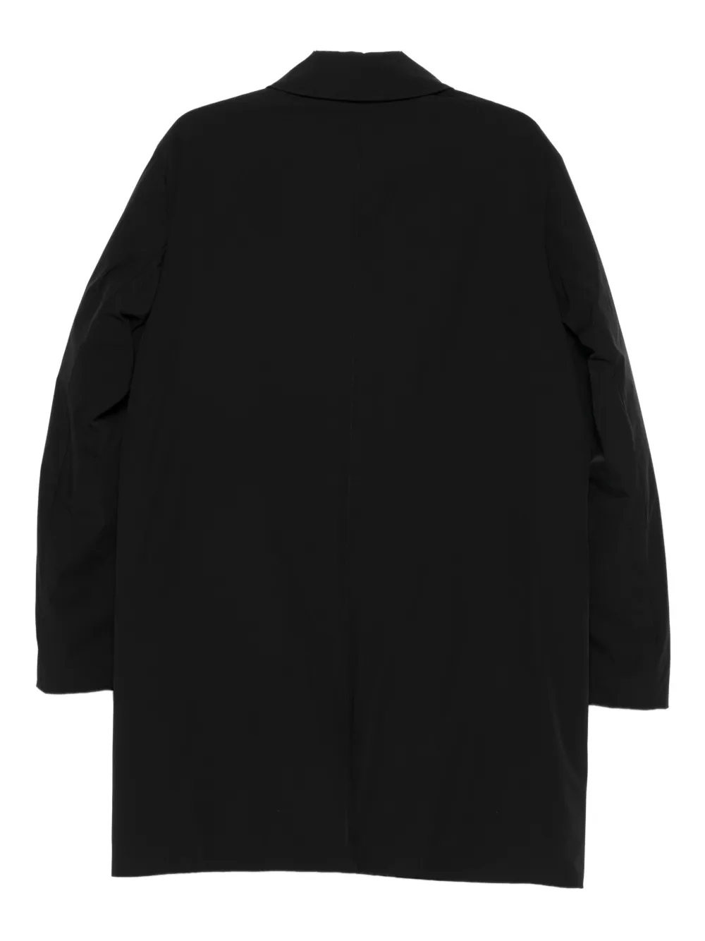 Karl Lagerfeld double-pocket coat Zwart
