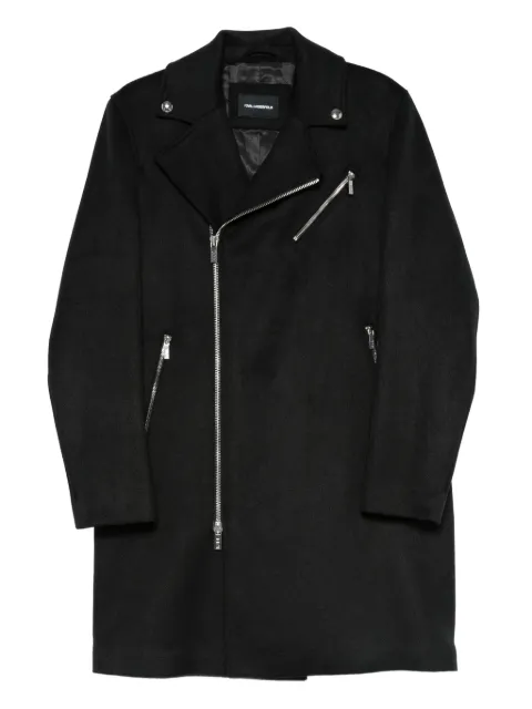 Karl Lagerfeld zip-up biker jacket