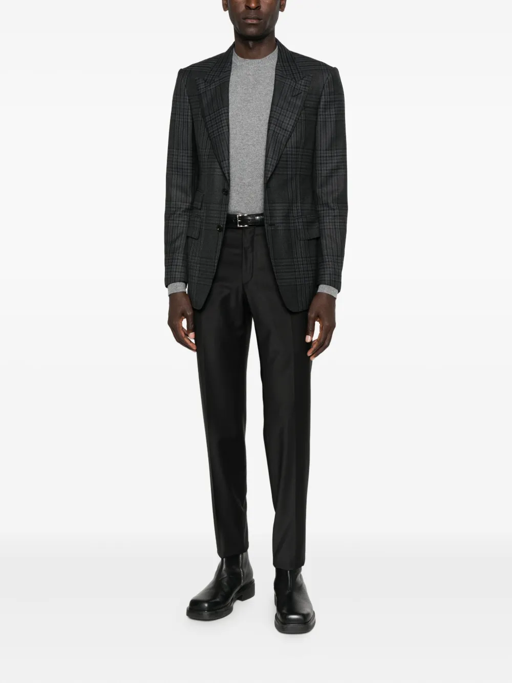 Karl Lagerfeld Broek met diagonale zak - Zwart