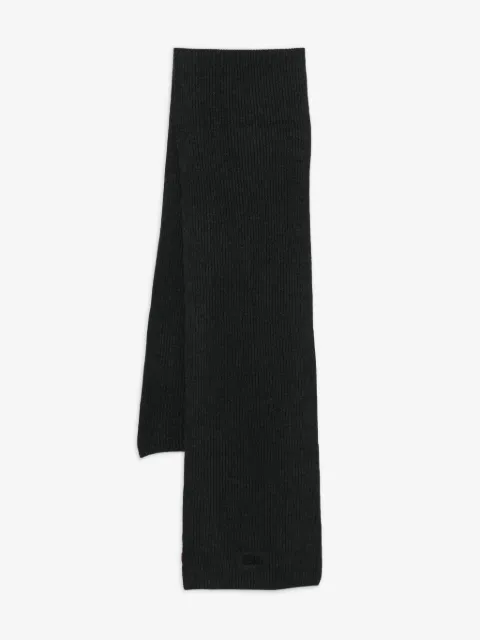 Karl Lagerfeld ribbed cotton scarf